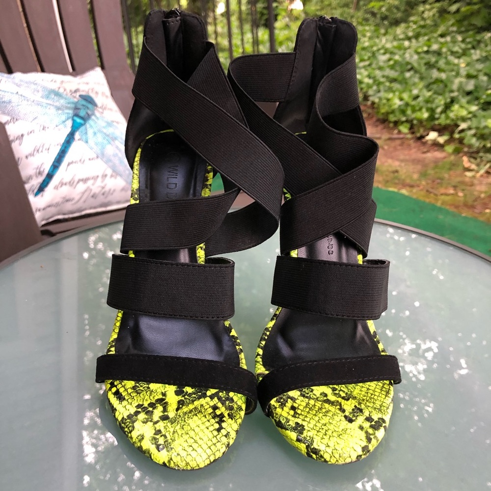 Lime Green Heels